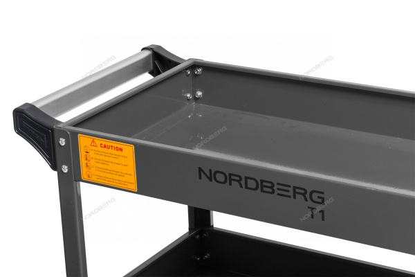 Тележка инструментальная профессиональная серая NORDBERG T1(G)
