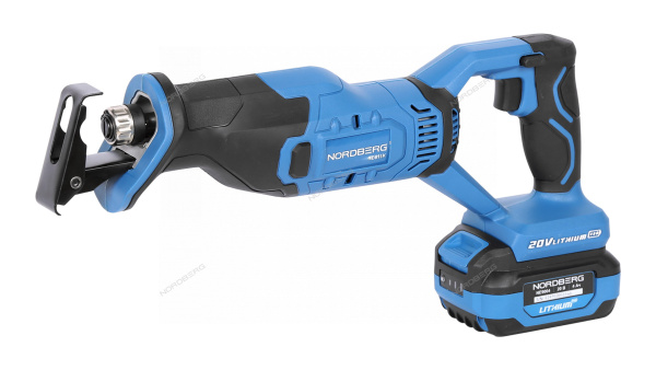 Пила сабельная аккумуляторная NORDBERG NE611K (ход 25 мм)