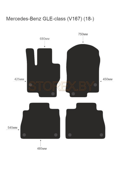 Mercedes-Benz GLE-class (V167) (18-) copy