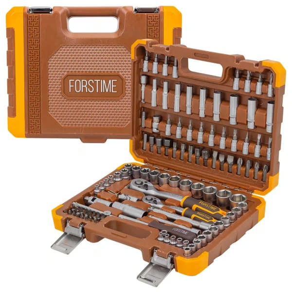 Набор инструментов 108 пр. 1/4''3/8''(6гр.)(4-22мм)