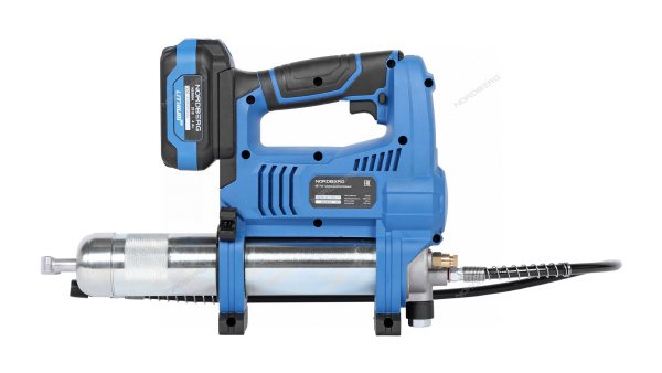 Шприц аккумуляторный для густой смазки NE774K (420 мл)