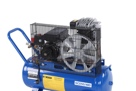 Компрессор поршневой с ременной передачей NORDBERG NCE50/480 (220 В, ресивер 50 л, 446 л/мин)