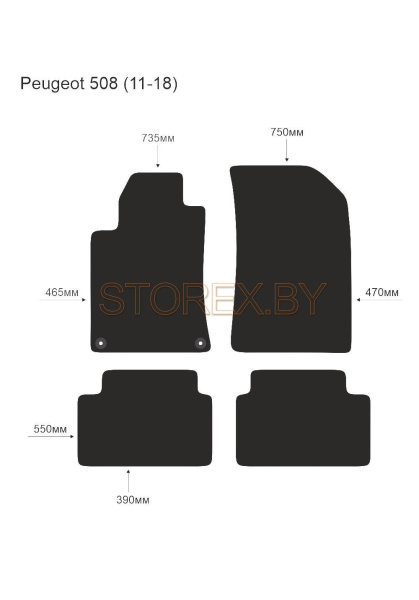 Peugeot 508 (11-18) copy