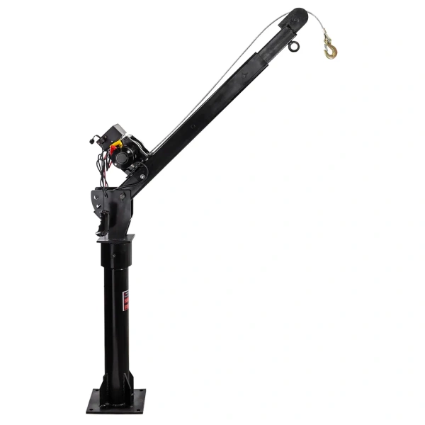 Кран для пикапа с электрической лебедкой (max грузоподъемность 1 т, h min - 1200мм, h max - 2260мм)