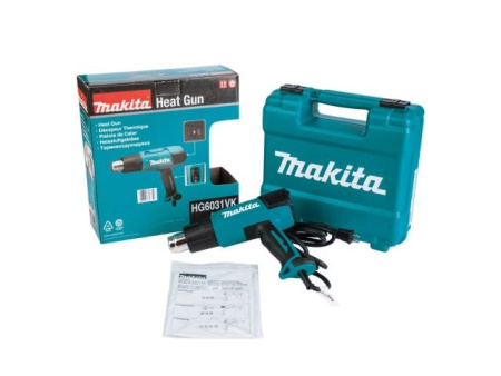 Термовоздуходувка MAKITA HG 6031 VK в чем. + набор сопл