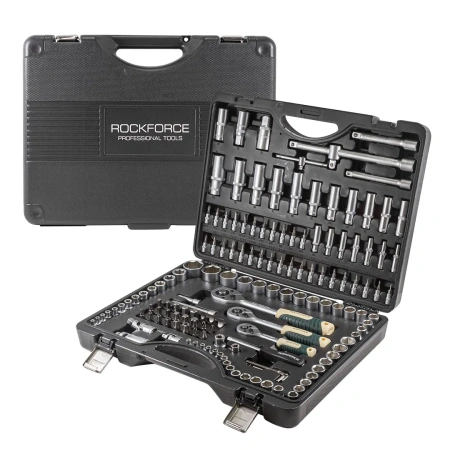 Набор инструментов 150пр. 1/4''&3/8''&1/2''(6-гран.)(4-32мм)