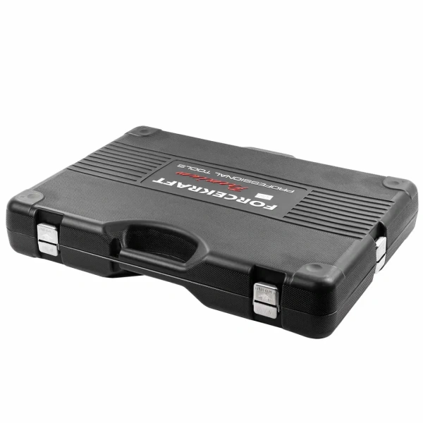 Набор инструментов 142+6пр. 1/4''3/8''1/2''(6-гран.)(4-36мм, 27,30,32,36-12гр.)+(ключи трещоточные:8х10,12х13,14х15,16х17,18х19мм, бокорезы-7'')