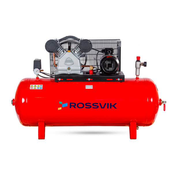 Компрессор поршневой ROSSVIK СБ4/Ф-270.LB50 (690 л/мин, 10 бар, ресивер 270 л, 380 В/4 кВт)