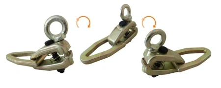 Захват для кузовных работ двухфункциональный mini (поперечное усилие 1т, продольное 3т)