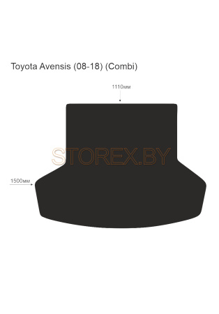 Toyota Avensis (08-18) (Combi) Багажник copy