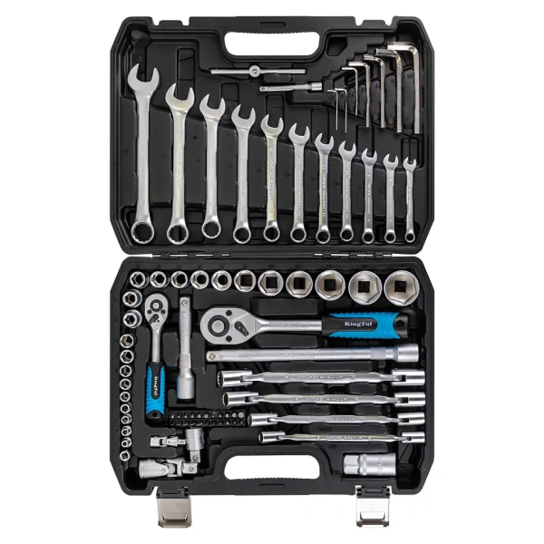 Набор инструментов 77пр. 1/4'', 1/2''