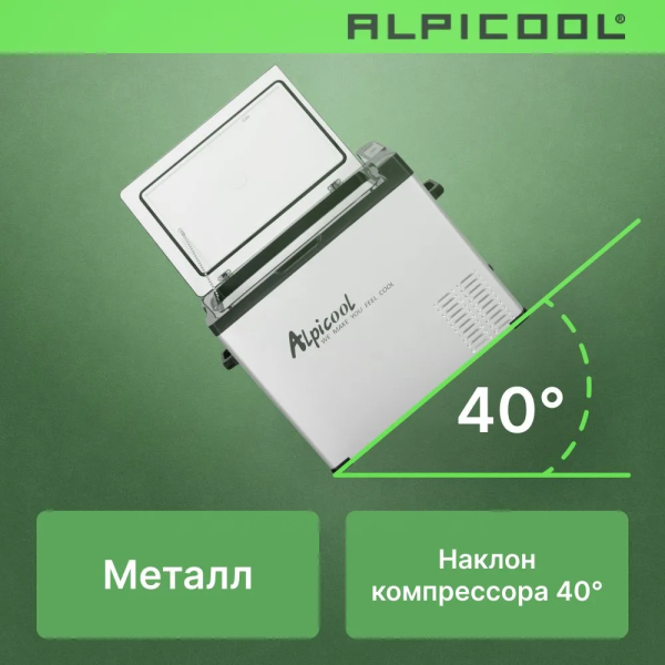 Автохолодильник Alpicool C50 (12/24)