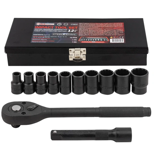 Набор инструментов ударный 12пр. 1/2''(12гр.)