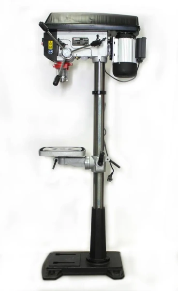 Станок сверлильный напольный (220В, 750Вт, 260-3000об/мин, диаметр сверла - 3-16мм, 12 скоростей)