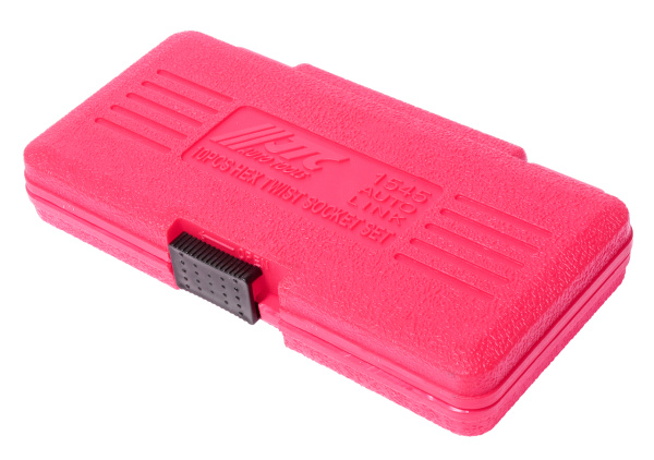 Набор головок для поврежденных болтов и гаек JTC 1545 (8-19 мм, 10 предметов в кейсе)