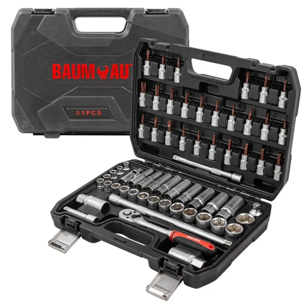 Набор инструментов 61пр., 3/8''