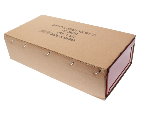 Набор головок торцевых 6-ти гранных ударных JTC J608M (3/4", 21-38 мм, 8 предметов в кейсе)