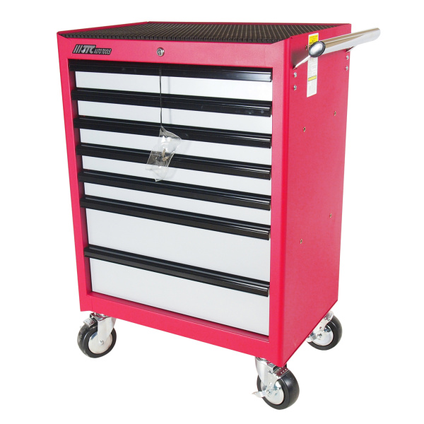 Тележка инструментальная JTC-3931S с набором инструментов JTC-39311, 39312, 39313 (7 секций)