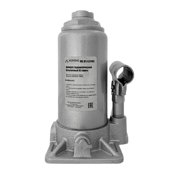 Домкрат бутылочный 10 т Хорекс Авто HZ 01.4.018J