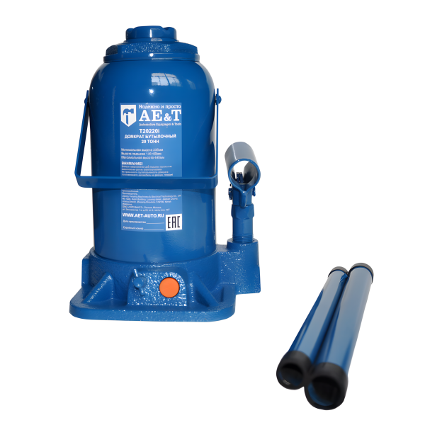 Домкрат бутылочный AE&T T20220i (20 т)