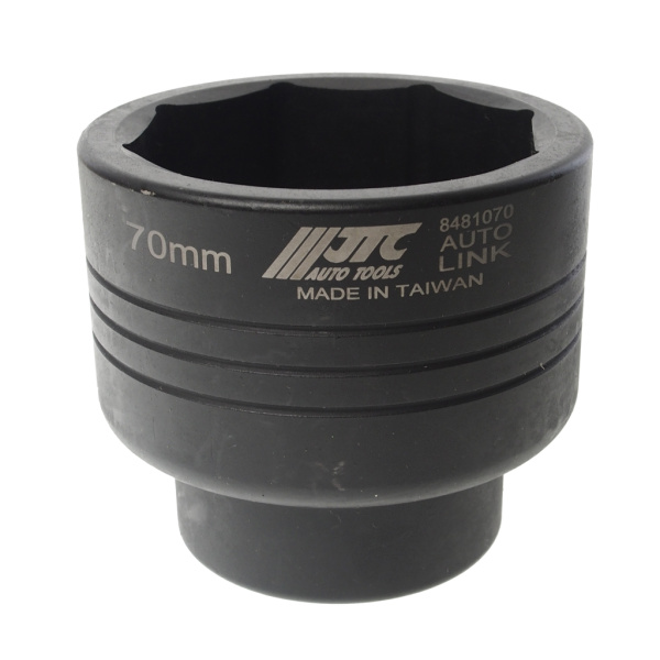 Головка торцевая ударная 8-ми гранная JTC 8481070 (1", 70 мм)
