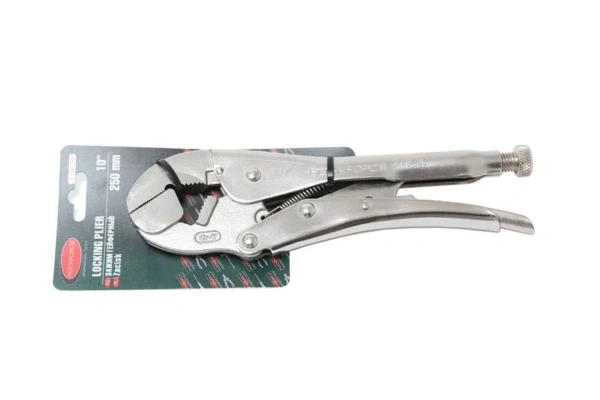 Зажим гейферный с двойным захватом и ''плавающей нижней губкой''10''-250мм