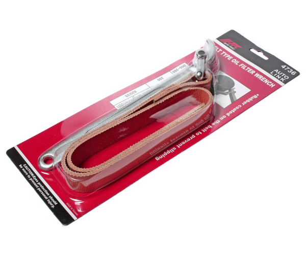 Съемник фильтров масляных ременный JTC 4736 (60-260 мм, 820 мм)