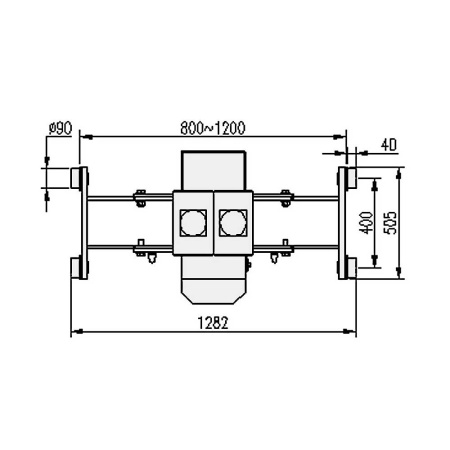 Подъемник канавный г/п 20 т Хорекс Авто DP20DC