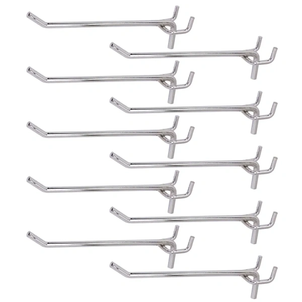Крючки для стеллажа 5,5мм 15см (10 штук)