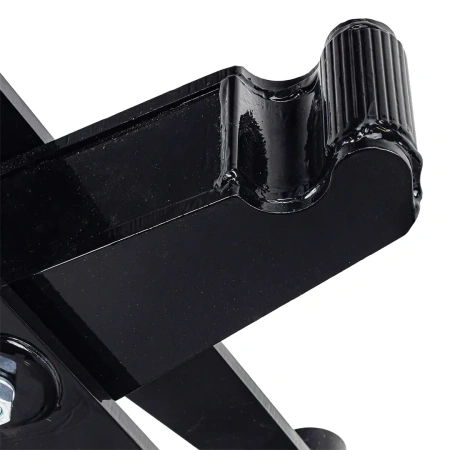 Домкрат подкатной гидравлический ножничный с двумя уровнями подхвата, 4/5т (уровень подхвата 70/415мм, h max 435/735мм)