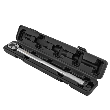 Ключ динамометрический щелчкового типа 28-210Нм 1/2'',в пластиковом футляре