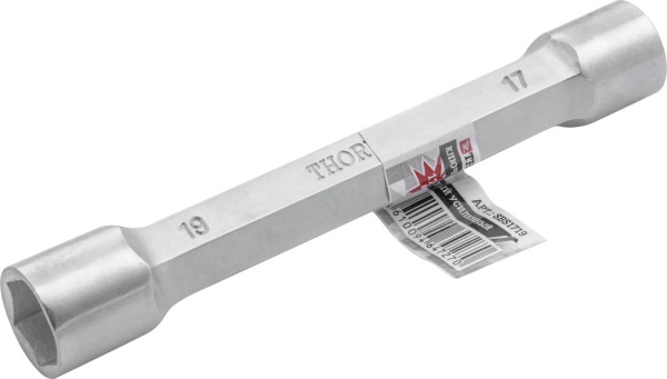 Thorvik SBS1719 Ключ трубчатый усиленный, 17x19 мм
