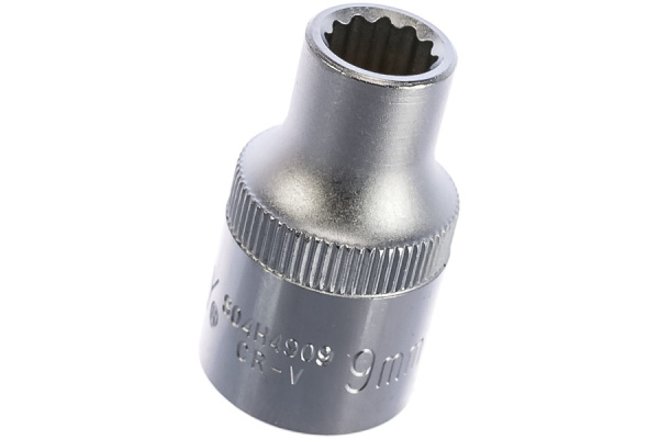 Головка торцевая JONNESWAY S04H4909 (1/2";DR 12-гр., 9 мм)
