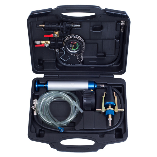 Набор для тестирования герметичности системы охлаждения, универсальный, кейс, 3 предмета МАСТАК 103-40003C