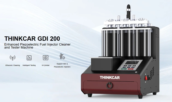 Стенд УЗ очистки и диагностики форсунок THINKCAR GDI 200