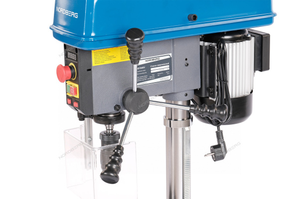 Станок сверлильный NORDBERG ND1648V (500 Вт, 16 мм, вариатор скорости, тиски)
