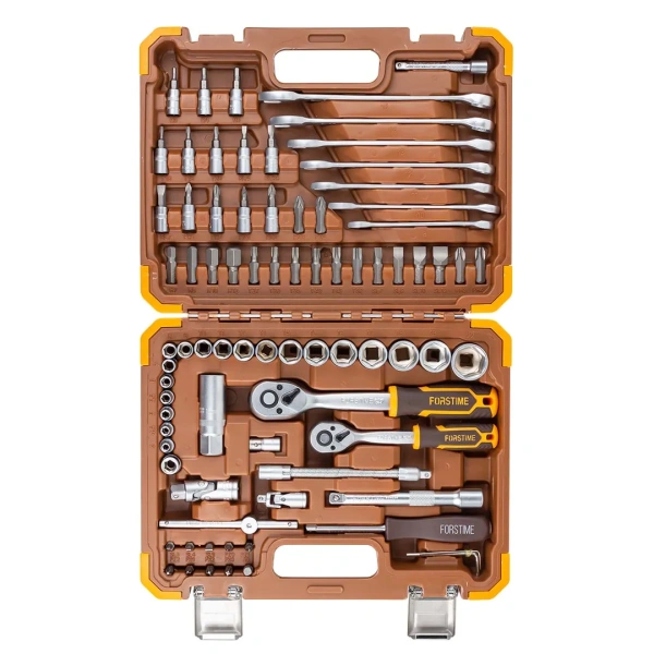 Набор инструментов 82 пр. 1/4''3/8''(6гр.)(4-22мм)