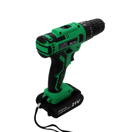 Дрель-шуруповерт аккумуляторная ударная Zitrek Green Impact 21V