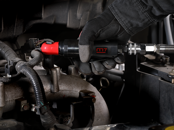 Трещотка пневматическая 3/8", 68 Нм, укороченная MIGHTY SEVEN NE-3901