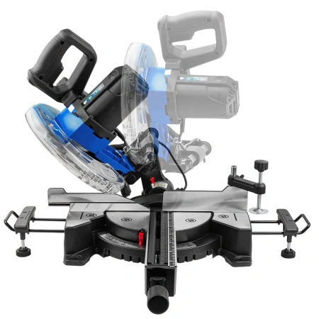 Пила циркулярная торцовочная с функцией протяжки (230V, 1900W, 4800об/мин, диск 254х30х2.4мм)