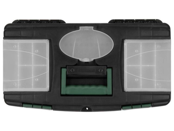 Ящик для инструмента пластмасс. 49x27,5x24 см (19") с лотком и органайз. 20237 ВОЛАТ