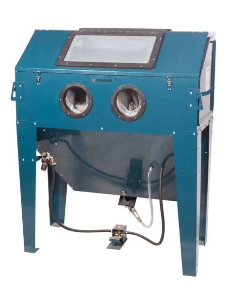 Пескоструйная камера с электродвигателем для очистки воздуха 220B 420л