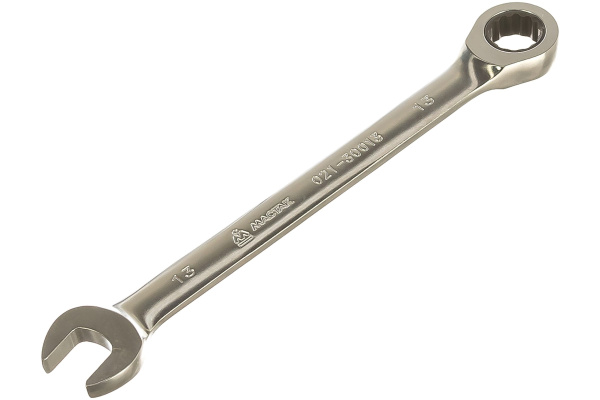 Ключ комбинированный с трещоткой 13 мм МАСТАК 021-30013H