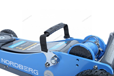 Домкрат подкатной с большими колесами 3 т NORDBERG N32031N