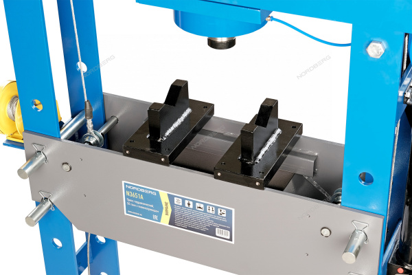 Пресс гидравлический 50т, пневмоуправление NORDBERG N3651A