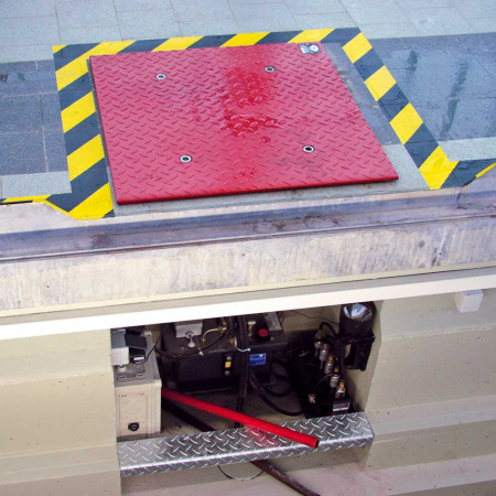 Электрогидравлический детектор люфтов с нагрузкой на ось до 20т LMS 20.0