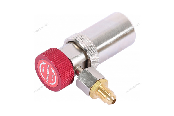 Муфта быстросъемная R134a NORDBERG NFA7H (высокое давление, красная, тип BMW)