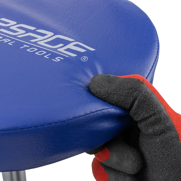 Стул автослесаря вращающийся регулируемый на колесах (h min-425мм, h max-540мм, диаметр-300мм)