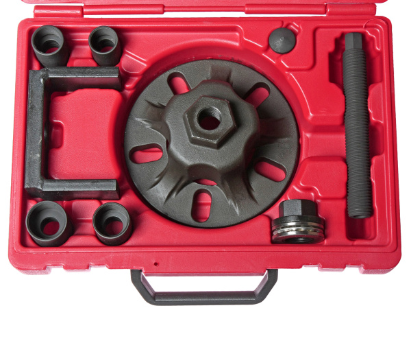 Съемник ступиц универсальный JTC 4873 (с адаптерами М22х1.5, М24х1.5, М27х1.5, М30х1.5)