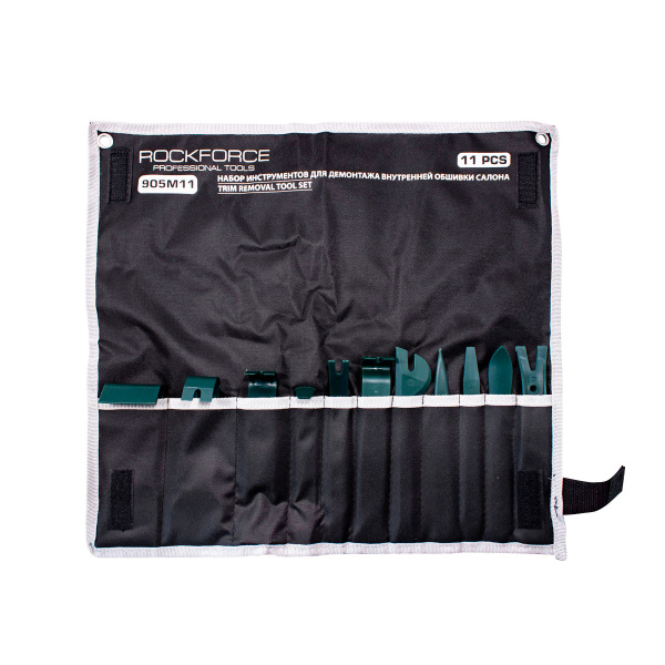 Набор инструментов демонтажа внутренней обшивки салона 11пр., на полотне